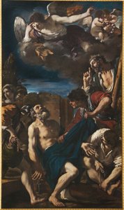 Peters martyrskap av Guercino