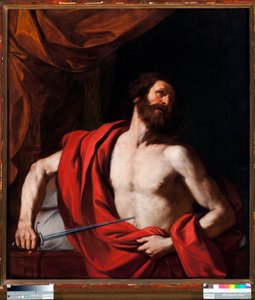 Cato Uticus självmord (95-46 f.Kr.) Romersk politiker (Cato Uticensis) (Självmordet av Cato) Låser in i Utica, den romerske politikern Marcus Porcius Cato Uticencis kallade Caton den unge (95-46 f.Kr.) tra