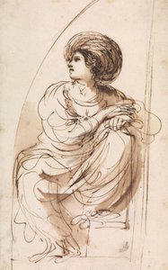 Till Sibyl av Guercino