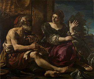 Erminia och herden, 1620-talet av Guercino