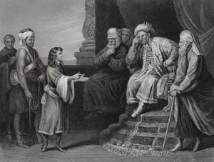 Josef tolkar Faraos dröm av Guercino
