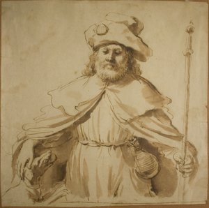 Saint-Roch av Guercino