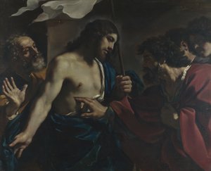The Incredulity of Saint Thomas, 1621 av Guercino