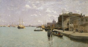 Morgon på Giudecca, Venedig