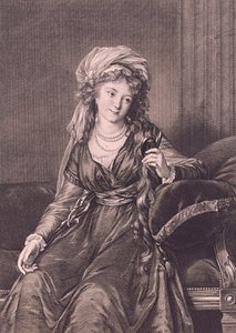 Porträtt av grevinnan Yekaterina Skavronskaya, född von Engelhardt 1761-1829, 1791 av Guglielmo Morghen