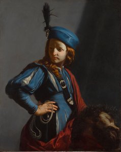 David med Goliats huvud, ca 1645-50