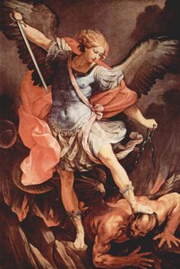 Ärkeängeln Mikael besegrar Satan av Guido Reni