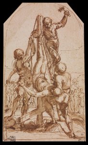Sankt Petrus korsfästelse av Guido Reni