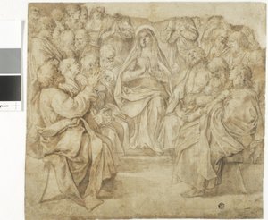 Den Helige Andes nedstigning av Guido Reni