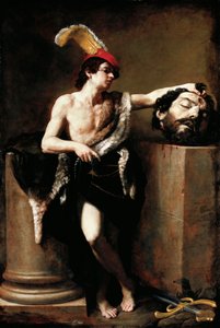 Italien, David med Goliats huvud av Guido Reni