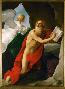 Sankt Hieronymus (olja på duk) av Guido Reni