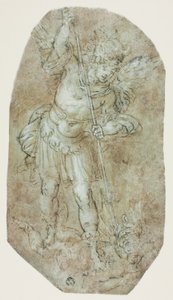Ärkeängeln Mikael och djävulen av Guido Reni