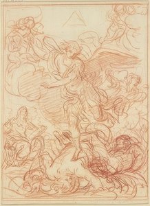St Michael besegrar djävulen av Guido Reni
