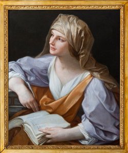 Sibyllamålningen av Guido Reni kallad guiden (1575-1642) Lägenheter av Maria Brignole Sale (Brignole-Sale) De Ferrari, hertiginna av Galliera (1811-1888), möblerna kommer från Hotel Matignon, hans parisiska residens. Palazzo Rosso, Genes av Guido Reni