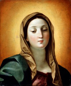 Jungfrun, sent 1500- eller 1600-tal av Guido Reni