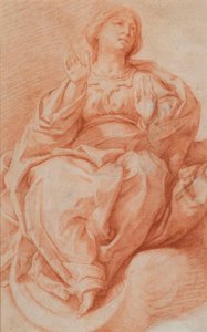 Jungfrun av den obefläckade avlelsen av Guido Reni
