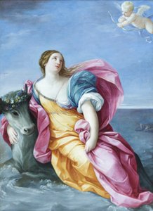 Våldtäkten av Europa, ca 1637-39 (olja på duk) av Guido Reni