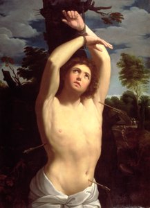 St Sebastian av Guido after Reni
