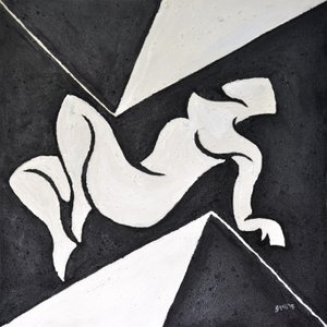 Lygia Nº1, 2015 (olja på duk) av Guilherme Pontes