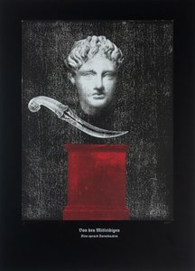 On The Pitying, Så talade Zarathustra, 2024 (träsnitt och silkscreen) av Guilherme Pontes