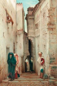En hemlig beundrare, 1873 av Guillaume Charles Brun