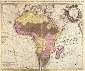 Afrika av Guillaume Delisle