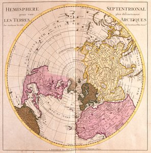 Arktiska jordar av Guillaume Delisle