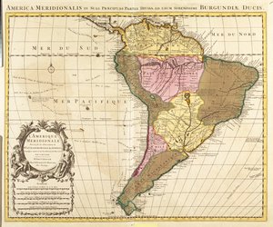 Panama, Argentina, Bolivia, Brasilien, Chile, Colombia, Ecuador, Franska Guyana, Guyana, Paraguay, Peru, Surinam, Uruguay, Venezuela av Guillaume Delisle