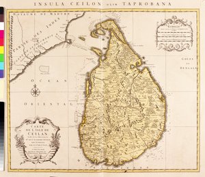 Sri Lanka av Guillaume Delisle