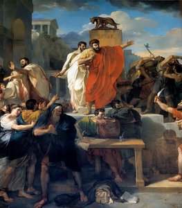 Virginias död År 449 f.Kr. gör Appius Claudius, decemvir under Republiken Rom, anspråk på Virginia (Verginia), dotter till Centurion Virginius (Verginius) som han är kär i, som sin slav. Han missbrukar sin makt och får henne att sluta. Decemviren c