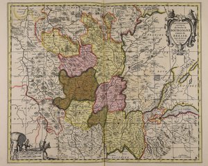 Den allmänna förvaltningen av hertigdömet Burgund grevskapet Bresse landet Buge Valromey och Gex amp;c. av Guillaume Sanson