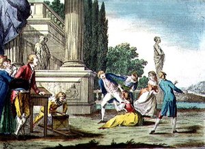 Florentine Games, Madonna Fruscellina (färggravyr)