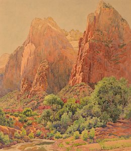 Patriarkerna, Zions nationalpark, 1924.