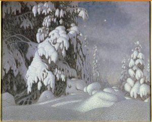 Vinter månsken