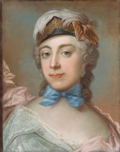 Portrait of Baroness Ulrika Charlotta Sprengtporten 1724-1780 .