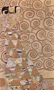 Die Erwartung av Gustav Klimt