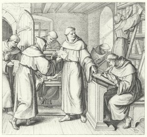 Martin Luther, kyrkoherde i Sachsen och Thüringen (gravyr) av Gustav Ferdinand Leopold Konig
