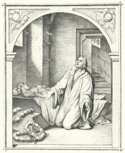 Martin Luther med sin dotter Magdalenas döda kropp, 1542