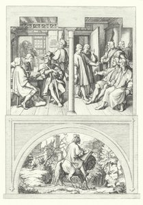 Scener ur Martin Luthers liv (gravyr) av Gustav Ferdinand Leopold Konig