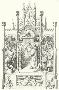 Scener ur Martin Luthers liv (gravyr) av Gustav Ferdinand Leopold Konig