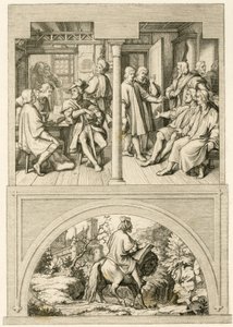 Flera bilder från Martin Luthers liv av Gustav Ferdinand Leopold Konig