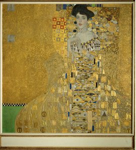 Adele Bloch-Bauer I av Gustav Klimt