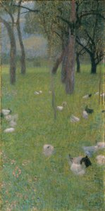 Efter regnet av Gustav Klimt
