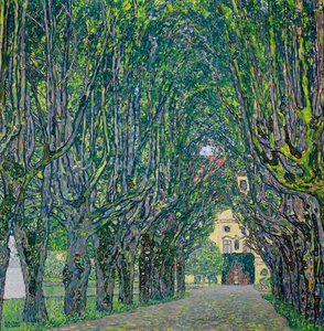 Avenue i Kammer Castle Park, 1912