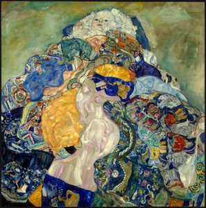 Babyvagga av Gustav Klimt