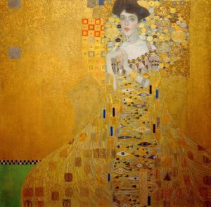 Porträtt av Adele Bloch-Bauer I av Gustav Klimt