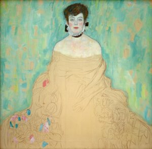 Porträtt av Amalie Zuckerkandl av Gustav Klimt