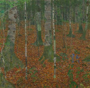 Björkskog, 1903. av Gustav Klimt