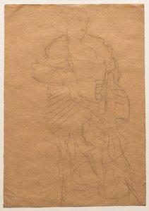 Hermine Gaul, ca. 1903. av Gustav Klimt