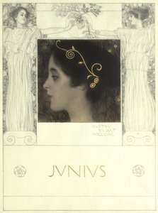 juni av Gustav Klimt